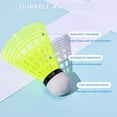 thumbnail image 3 of 12 Pcs Plastic Badminton Shuttlecocks,Bexikou High Speed Badminton Balls with Great Stability and Durability, Indoor Outdoor Shuttlecock for Training Exercise Gym Fitness Game, 3 of 5