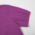 thumbnail image 5 of Yubnlvae Loose Button Women's Shirt - Solid Color Casual Sleeve Collar Hot Pink XL, 5 of 7