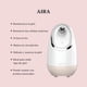 thumbnail image 4 of Vaporizador Facial Iónico Vanity Planet Beige Aira, 4 of 5