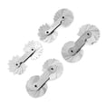 thumbnail image 2 of Stainless Steel Radius Gauge Set of 4 for Precise Convex and Concave Surface Measurement, Ranges R0.3-1.5 to R15-25, Durable Rust-Resistant Tools for Machinists and Tool Makers, 2 of 6