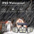 thumbnail image 4 of Outdoor Sconce Solar Wall Lamp Outdoor Courtyard Human Body Induction Lamp Home Garage Street Light Wide Angle Lighting Lamp, Jd-2757 - Jd-2757, 4 of 5