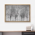 thumbnail image 3 of wall26 Framed Canvas Print Wall Art Gray White Winter Forest Tree Silhouette Landscape Nature Wilderness Illustrations Modern Art Rustic Multicolor for Living Room, Bedroom, Office - 24"x36&quot, 3 of 5