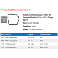 thumbnail image 2 of Automatic Transmission Filter Kit - Compatible with 1990 - 1995 Dodge Spirit 1991 1992 1993 1994, 2 of 2