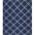 thumbnail image 2 of Safavieh Dhurries Navy Contemporary Rug - 9' x 12', 2 of 5