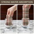 thumbnail image 4 of 2 Pcs Funny Kitchen Towels,Red and Green Plaid Christmas Pattern Microfiber Dish Towels,Kitchen Tea Towels,Kitchen Towel Set (18" X 26"), 4 of 7