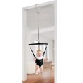 thumbnail image 3 of Jolly Jumper Iconic - Original Baby Exerciser with Door Clamp – Black Safari Saddle | Develop Balance, Coordination & Muscle Strength | 100% Canadian Owned, 3 of 9