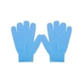 thumbnail image 2 of Deago 2 Pairs Exfoliating Shower Bath Gloves for Shower,Spa,Massage and Body Scrubs,Dead Skin Cell Remover Solft and Women Men (Blue), 2 of 10