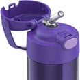 thumbnail image 4 of Thermos F4100Pu6 12 Ounce Funtainer Vacuum Insulated Stainless Steel Bottle (Purple), 4 of 4