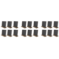 thumbnail image 2 of 18 Pack Rustic Chalk Board Sign with Wood Stand for Wedding Decorations Signs Labels 6X5 Inch Blackboard,18 x 18 x Wood Bases,black, 2 of 9