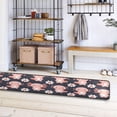 thumbnail image 4 of SKYSONIC 2X6 Feet Axolotls and Flowers Runner Rug with Rubber Backing, Hand Drawn Non Slip Entryway Rug Runner Washable Soft Area Rug Carpet for Hallway Bedroom Kitchen Decor, 4 of 6