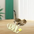 thumbnail image 6 of Cat Tunnel for Indoor Cats Large, Playing Tent Long with , Portable Bed Interactive Toy for Puppy Rabbits Exercising Hiding Training Yellow, 6 of 9