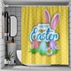 thumbnail image 2 of Xihbxyly Cortina de Ducha de Pascua, Diseño de Impresión Digital Vibrante, Tela de Poliéster Impermeable, Fácil de Limpiar y Mantener, Mejora La Decoración Del Baño, Idea de Regalo Navideña Única, Ce, 2 of 7