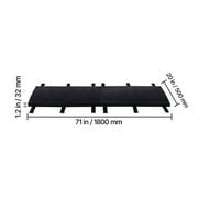 VEVOR Basketball Pole Pad, 71 inch Tall and 1.2 inch Thick Heavy Duty Wrap Around Pole Padding, Fits 2-6.3 Round & 4.5x4.5 inch Square Pole, All-weather Waterproof Protective Pad