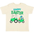 thumbnail image 3 of Inktastic Happy Easter Bunny and Tractor Boys or Girls Toddler T-Shirt, 3 of 5