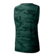 thumbnail image 4 of Sleeveless Shirts for Men Quick Dry Camo Tank Tops Casual Summer Relaxed Fit Muscle Tank Top Lounge Athletic Shirts Cool Tops, XL, 4 of 5