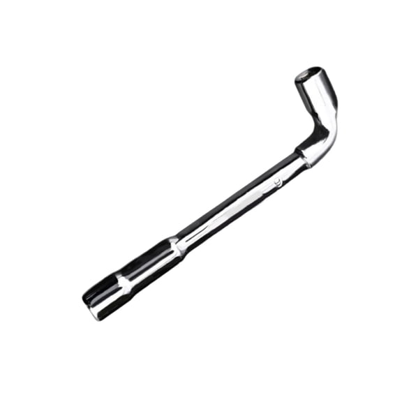 L Shaped Angled Hex Socket Wrench Steel Double Ended Elbow Tube Socket Spanner for Mechanic Repair Tool 6/8/10/12mm