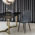 thumbnail image 5 of Universal Dining Chair Covers Stretchable Polyester Slipcovers Stylish Pattern Furniture Protector for Home Office Living Room, 5 of 5