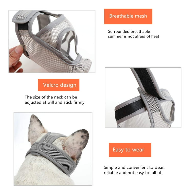 Cilkus Short Snout Dog Muzzles Bulldog Muzzle Adjustable