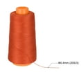 thumbnail image 3 of 1000 Yards 20S/3 All-Purpose Polyester Sewing Thread (Orange), 3 of 5