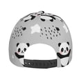 thumbnail image 3 of Lsque Pandas Baseball Cap Trucker Low Profile Hat Golf Dad Hat Adjustable Original Classic Unconstructed Plain Cap Men Women, 3 of 9