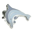 thumbnail image 2 of PinMart's Blue Dolphin Ocean Sea Animal Cute Enamel Lapel Pin, 2 of 3
