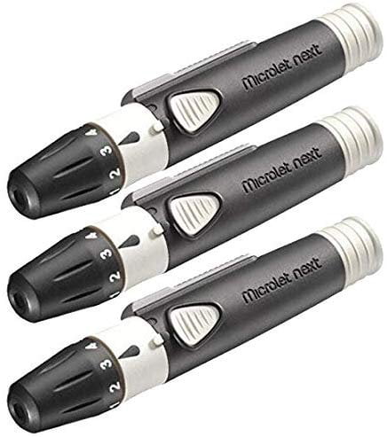 Contour Next Microlet Lancing Device, 3 Count + O'WELL Lancets, 300 Count (30 Gauge)