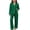 Green, variant on BXJX Girls Outfit Sets Size 10-12, 2 Piece Soft Long Sleeve Button‑Front Fall Winter Loungewear Sets Green