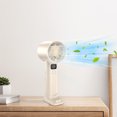 thumbnail image 4 of Portable Fan, USB Rechargeable Handheld Mini Fan, Adjustable Speed Personal Cooling Fan for Travel, Office, Camping, Outdoor Activities, Lightweight ABS Plastic Design, 4 of 6