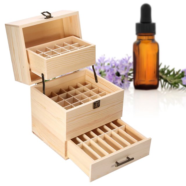 Almacenamiento del Organizador, Caja de Madera Sin Tapa, Una Caja Práctica de Almacenamiente Conveniente Uso de Vieges para Uso Domémico
