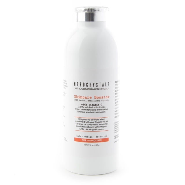 Los cristales de microdermoabrasión necesitan cristales con vitamina C, 240 ml