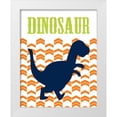 thumbnail image 1 of Robinson, Tamara 20x24 White Modern Wood Framed Museum Art Print Titled - Dino III, 1 of 4