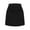 Black, variant on Qiopertar Women's Denim Skort Casual Solid Color Pencil Skirt Shorts with Pockets Fashion Comfy Stretchy Elastic Waistband, Blue S