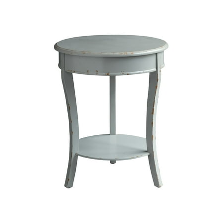 Asi Grab Bars - Darcy Shaped 3 Leg Ash Grey Accent Table