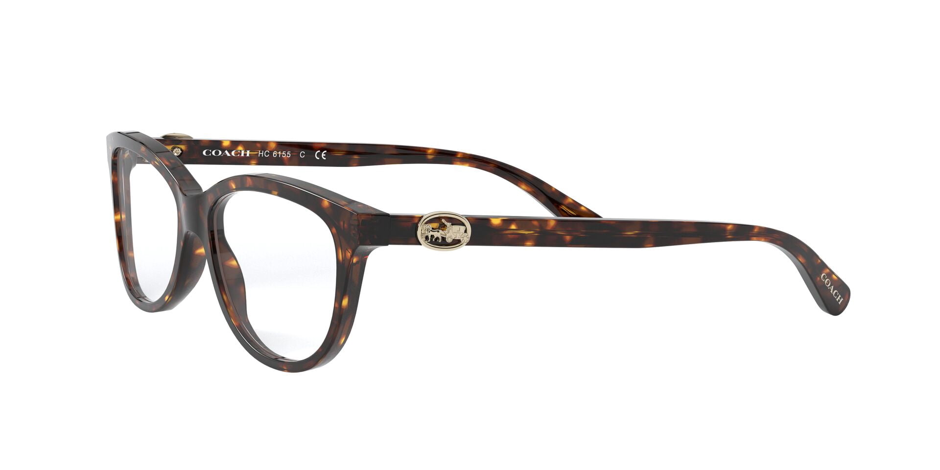 Eyeglasses Coach HC 6155 5120 Dark Tortoise - Walmart.com