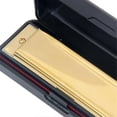 thumbnail image 4 of 10 Hole Blues Harmonica C Key Instrument Educational Toy Silver, 4 of 5