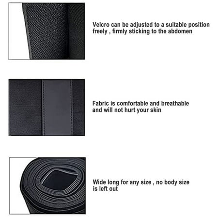 

Women Tummy Wrap Waist Trimmer Back Support Brace Body Shaper Slimming Tummy Corset Body Shaper One Size 4 Meters