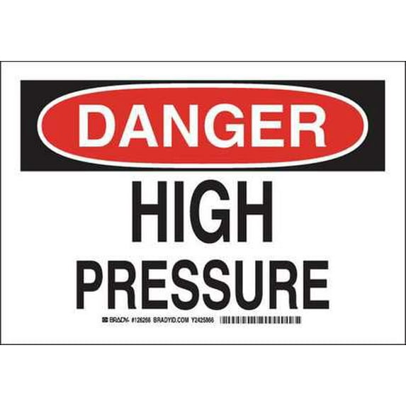 BRADY 126266 DANGER SIGN 7X10