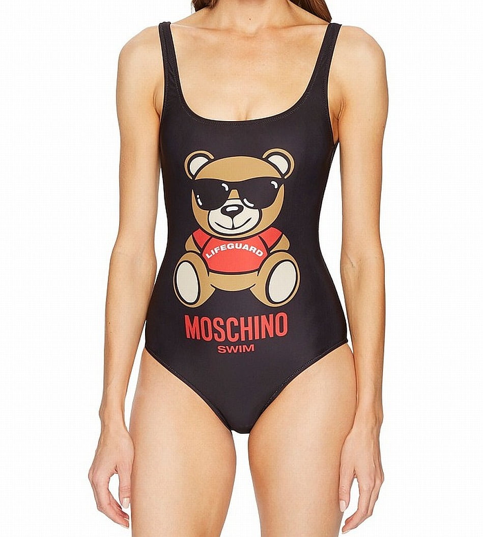 women's moschino swimwear