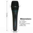 thumbnail image 4 of Technical Pro MK75 Dynamic Wired Microphone 4 Pack with 10 ft XLR to 1/4 Inch Cables, Cardioid Pickup and Metal Construction, 4 of 6
