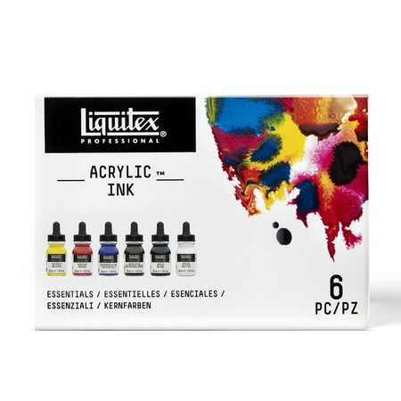 UPC: 0887452997481 | Liquitex Pro Ink! Essential Set  6-Colors