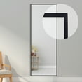 thumbnail image 2 of Black Trim Molding, Peel and Stick Mirror Border Design, Flexible Wall Ceiling Floor Cabinet Tile Edge Moulding, 5m x 1cm, 2 of 7