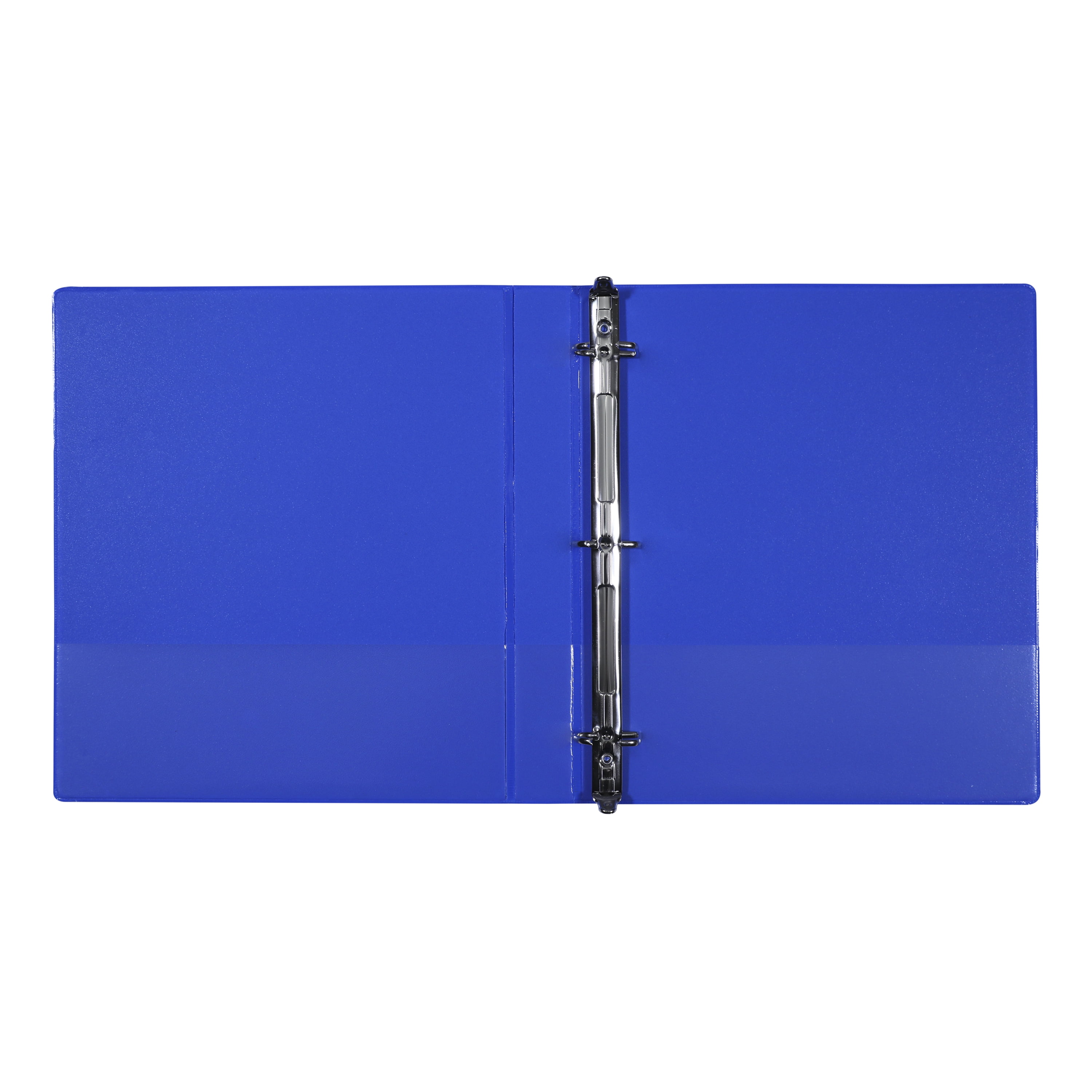 Pen+Gear 1-inch 3-Ring Binder 4-Pack, Durable View, Blue
