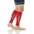thumbnail image 5 of Mens Footless Compression Socks 20-30mmHg for Sports, Airplane - Red, X-Large, 5 of 9