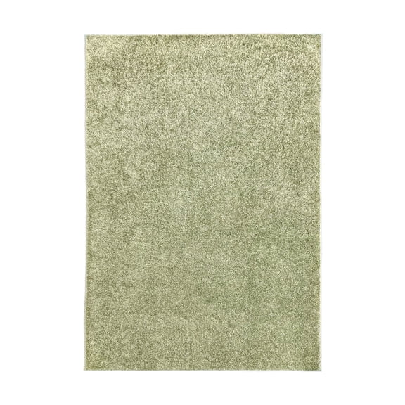 30 oz Soft and Cozy Area Rugs 1/2" Thick Cut Pile Polyester Material. Many Sizes Available (Color: Going Green )