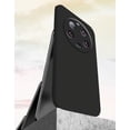 thumbnail image 5 of Compatible with Xiaomi 13 Ultra Case for Women Men, Ultra Slim Xiaomi 13 Ultra Phone Case Silicone Liquid Soft Shockproof Anti-Scratch Protective Cases (Black), 5 of 7