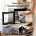 thumbnail image 6 of ONSON Food Dehydrator Machine, 8 Stainless Steel Trays, 650W Power, 167°F Dehydrated Dryer for Jerky, Dog Treats, Herbs, Meat, Fruit, Yogurt and Veggies,black, 6 of 8