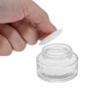 thumbnail image 3 of Unique Bargains 1 Pc Cylindrical Glass Dispensing Bottle for Bathroom 1.05oz Sand Gold Tone, 3 of 6