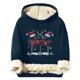 thumbnail image 2 of Sudadera con capucha para hombre, informal, a la moda, con estampado, de felpa, de manga larga, con bolsillo, de poliéster, 2 of 5