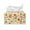 Christmas Gingerbread Man, variant on ZUXONGSY Shells Starfish Tissue Box Cover PU Leather Household Tissue Holder with Buttons Rectangular Tissue Box Cover Easy to Clean Tissue Box Holder for Table, Dresser, Countertop