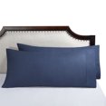 thumbnail image 1 of Mainstays Dark Blue Pillowcases, Standard, 1 of 5